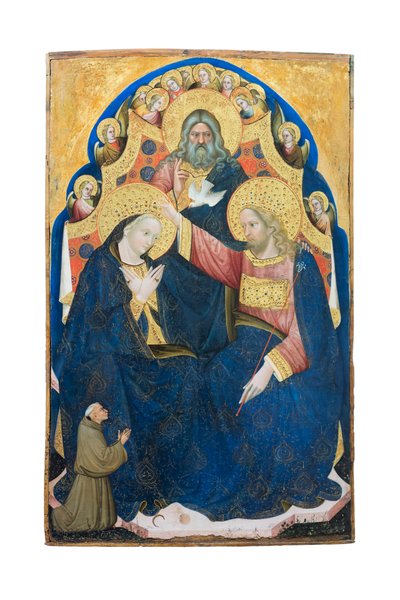 Kroning van de Maagd met schenker van de franciscaner orde, Niccolo