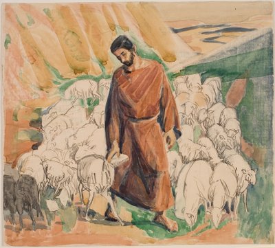 De goede herder door Niels Larsen Stevns