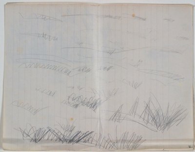 Landschapsschets door Niels Larsen Stevns