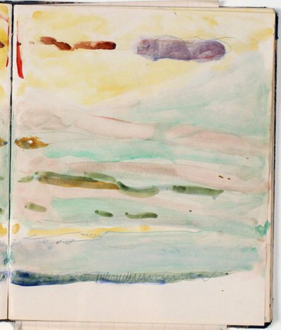 Landschapsstudie door Niels Larsen Stevns