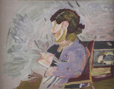 Profiel van een figuur door Niels Larsen Stevns