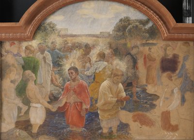 De doop op Pinksterdag door Niels Skovgaard