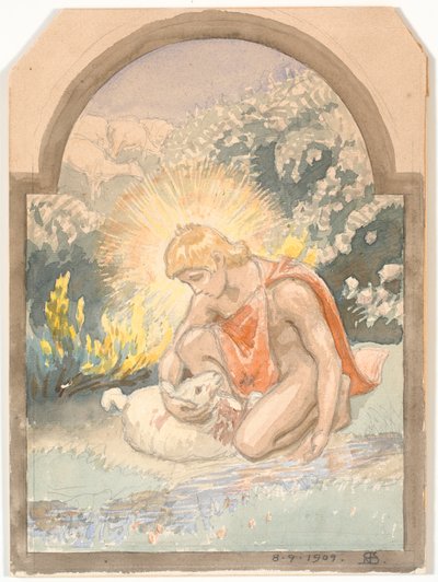 De goede herder door Niels Skovgaard