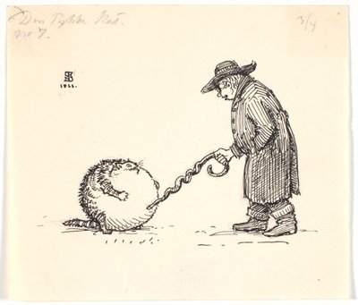 De dikke kat door Niels Skovgaard