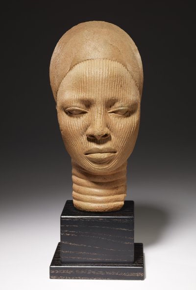 Heiligdom Hoofd, Yoruba Cultuur, Nigeria door Nigerian