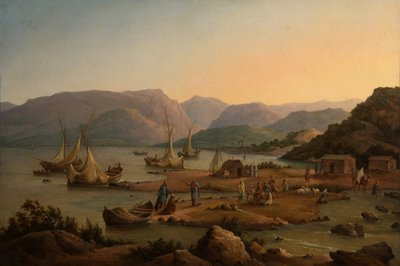 De roeping van de eerste apostelen, 1866 door Nikanor Grigoryevich Chernetsov