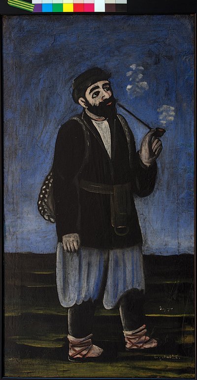 Drager Soso door Niko Pirosmanashvili