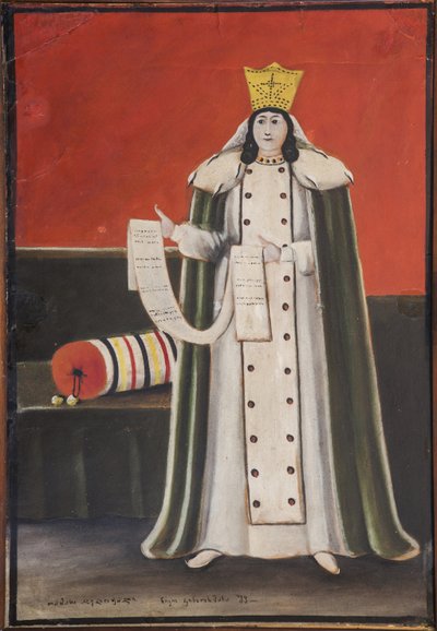 Koningin Tamar door Niko Pirosmanashvili