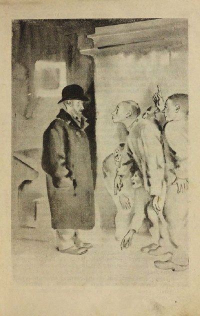 Illustratie voor de roman De Republiek van ShKID door L. Panteleyev en Grigori Belykh, 1927 door Nikolai Adrianovich Tyrsa