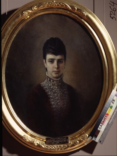 Portret van Keizerin Maria Fjodorovna, Prinses Dagmar van Denemarken door Nikolai Andreyevich Koshelev