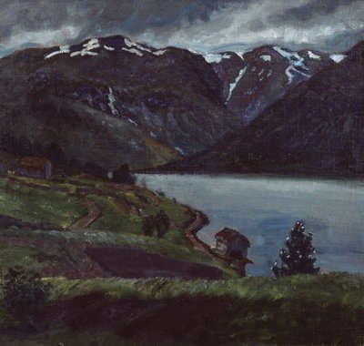 Botenhuis door Nikolai Astrup