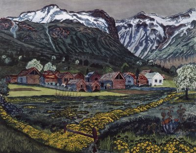 Boterbloem nacht door Nikolai Astrup