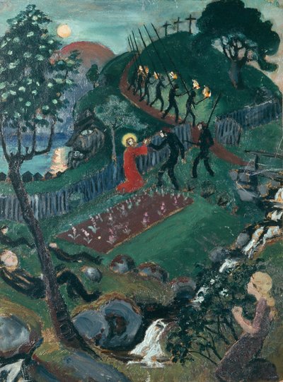 Getsemane door Nikolai Astrup
