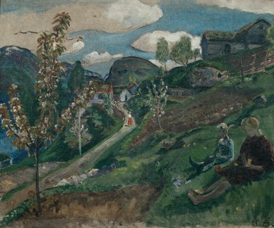 Thuis door Nikolai Astrup