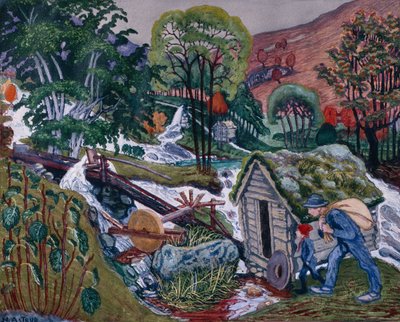 Kvennagong door Nikolai Astrup