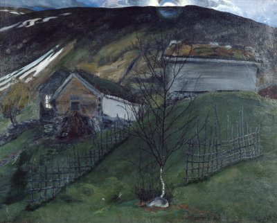 Maanlicht door Nikolai Astrup