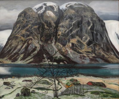 Noors Nynorsk:  Kollen
Noors Bokmål:  Kollen door Nikolai Astrup