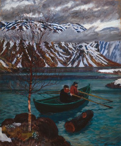 Rausilje-Nils door Nikolai Astrup