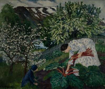 Rabarber door Nikolai Astrup