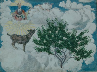 De geit die naar de hemel kwam door Nikolai Astrup