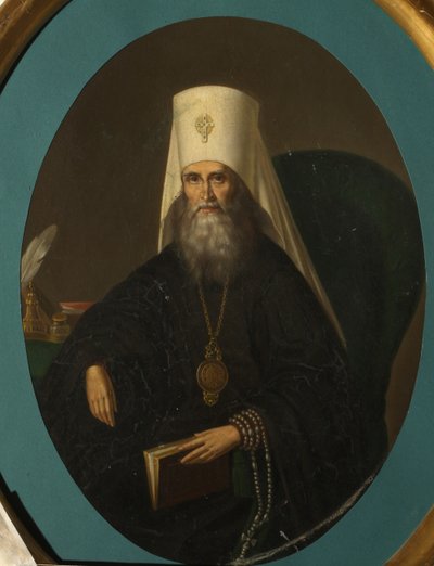 Portret van de Metropoliet Filaret van Moskou 1782-1867 door Nikolai Danilovich Sprevitch