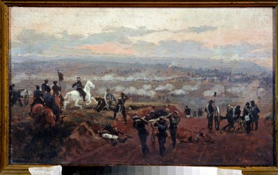 Aanval op de Groene Heuvels door Nikolai Dmitrievich Dmitriev Orenburgsky