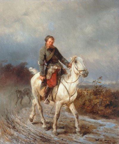 Terugkeer van de Jacht door Nikolai Jegorowitsch Swertschkow