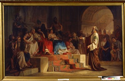 Het proces van de apostel Paulus door Nikolai K. Bodarevski