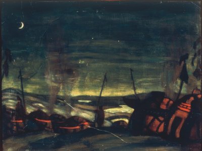 Borodin, Prins Igor / Decor door Roerich door Nikolai Konstantinowitsch Roerich