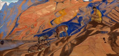 Bevelen van de Leraar, 1927 door Nikolai Konstantinowitsch Roerich