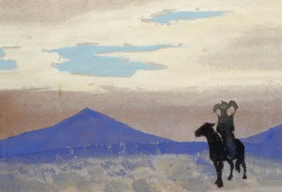 De moeder van Dzjengis Khan door Nikolai Konstantinowitsch Roerich