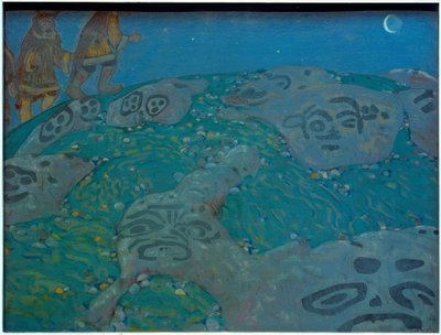 Aardse magie door Nikolai Konstantinowitsch Roerich