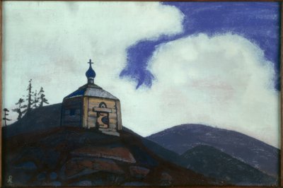 N.K. Roerich, Kapel van de Heilige Sergius van Radonesh door Nikolai Konstantinowitsch Roerich