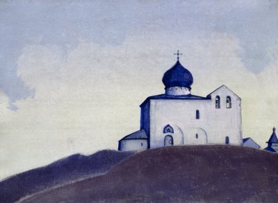 Kerk van de Heilige Sergius in Amerika door Nikolai Konstantinowitsch Roerich