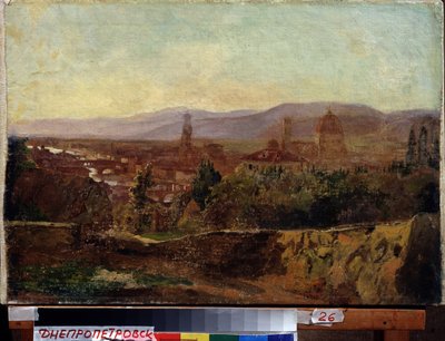 Florence (Italië) door Nikolai Nikolajevitch Gay