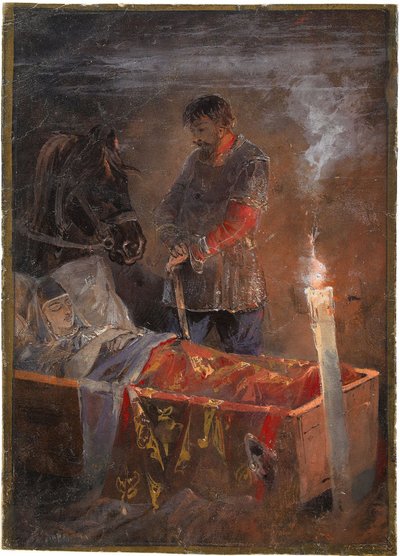 Doornroosje door Nikolai Nikolayevich Karasin