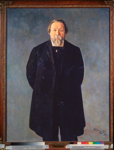 Portret van de componist M Ippolitov-Ivanov door Nikolai Nikolayevich Vysheslavtsev