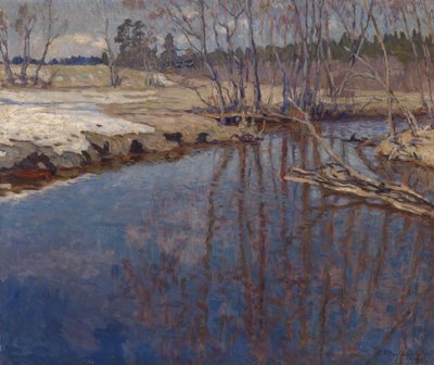 Smeltwater, 1933 door Nikolai Petrovich Bogdanov Belsky