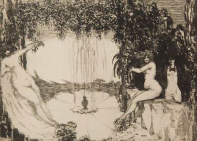 Pastorale, 1907 door Nikolai Petrovich Feofilaktov