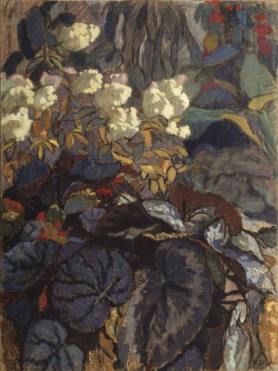 Bloemen, 1911 door Nikolai Semyonovich Zaytsev