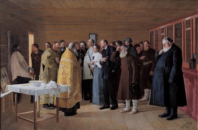 De Wijding van de Vodkawinkel, 1904 door Nikolai Vasilievich Orlow