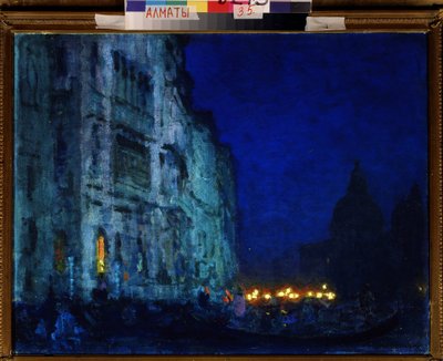Nocturne Venetiaans door Nikolai Vasilyevich Dosekin