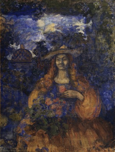 Ontwerp voor de opera Carmen door G. Bizet, ca. 1905 door Nikolaj Nikolaevic Sapunov