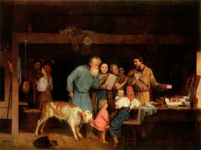 Ofena, de winkelier door Nikolay Koshelev