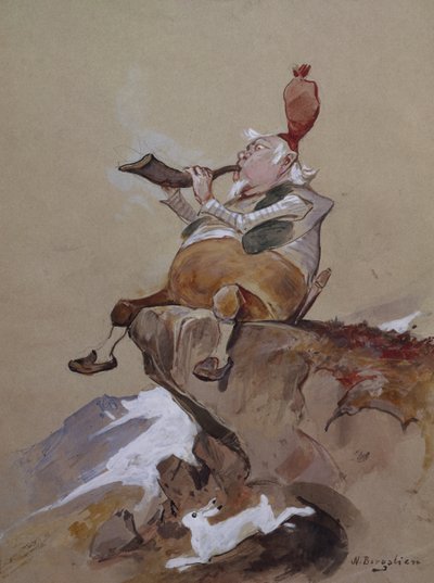 Jachthoorn door Nils Bergslien