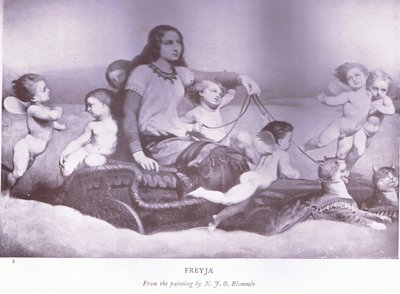 Freyja door Nils Blommer