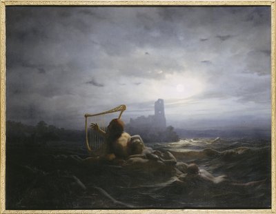 De Neck en de dochters van AEgir door Nils Blommer