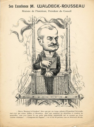 vliegend blad door Noel Dorville