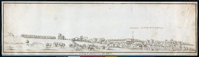 Charonne, ca. 1677 door Noel Gasselin