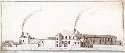 De menagerie met rokende schoorstenen door Noel Gasselin
